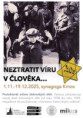 Výstava - "Neztratit víru v člověka" - do 19.12.2025